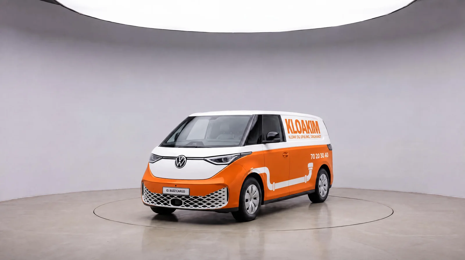 Klassikeren: KloaKims foliering, orange under linjen og hvidt over